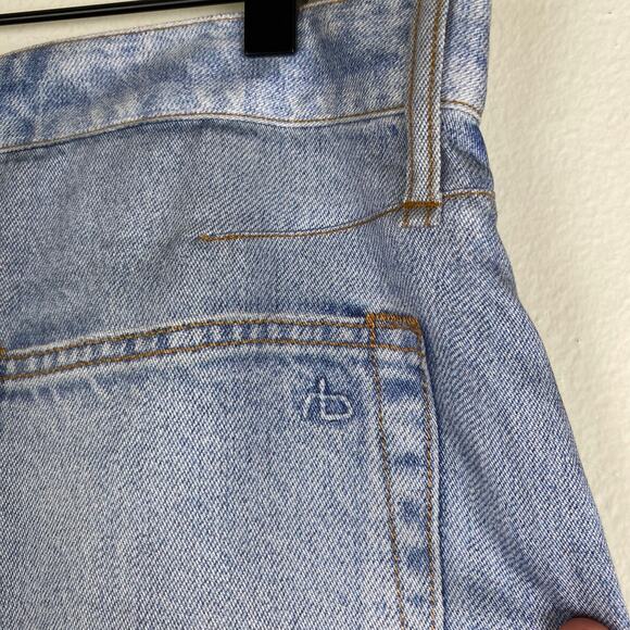 rag & bone Light Blue Midi Skirt L XL - Picture 10 of 14